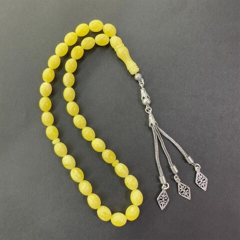 Kaliningrad Damla Kehribar Beyzi Tespih 7*9 (mm)