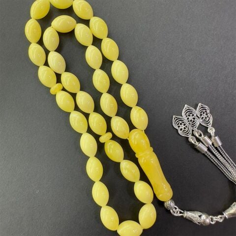 Kaliningrad Damla Kehribar Beyzi Tespih 7*10,5 (mm)