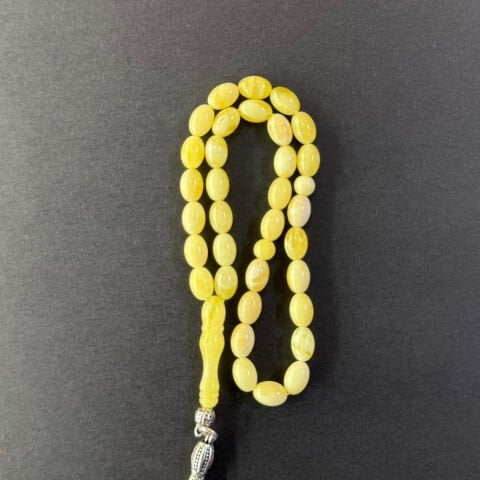 Kaliningrad Damla Kehribar Tespih 5,5*8 (mm)-6