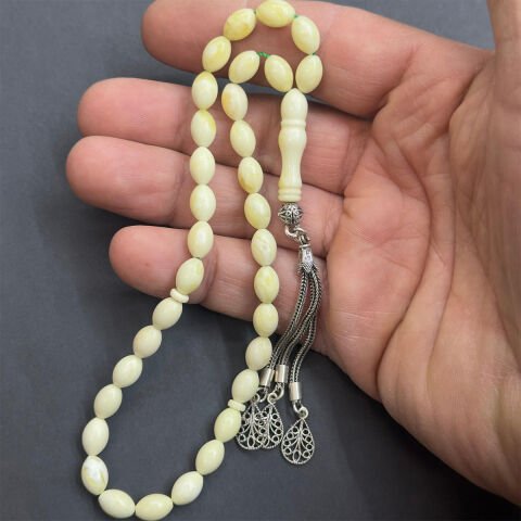 Akça Kaliningrad Damla Kehribar Tespih 6*8,5 (mm)