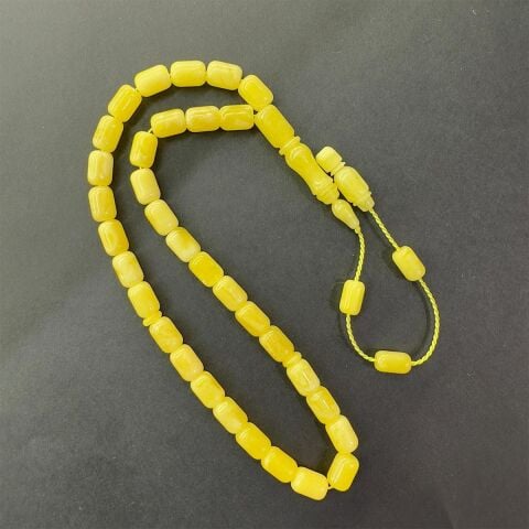 Sistemli Kaliningrad Damla Kehribar Kapsül Tespih 6,5*9,5 (mm)