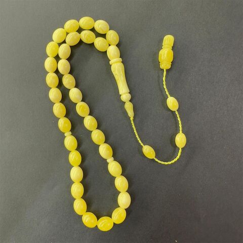 Sistemli Kaliningrad Damla Kehribar Beyzi Tespih 7:9 (mm)