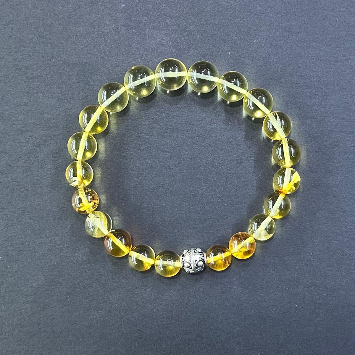 Şeffaf Kaliningrad Damla Kehribar Bileklik 9,5 (gr)