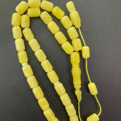 Sistemli Kaliningrad Damla Kehribar Kapsül Tespih 6.5*9.5 (mm)