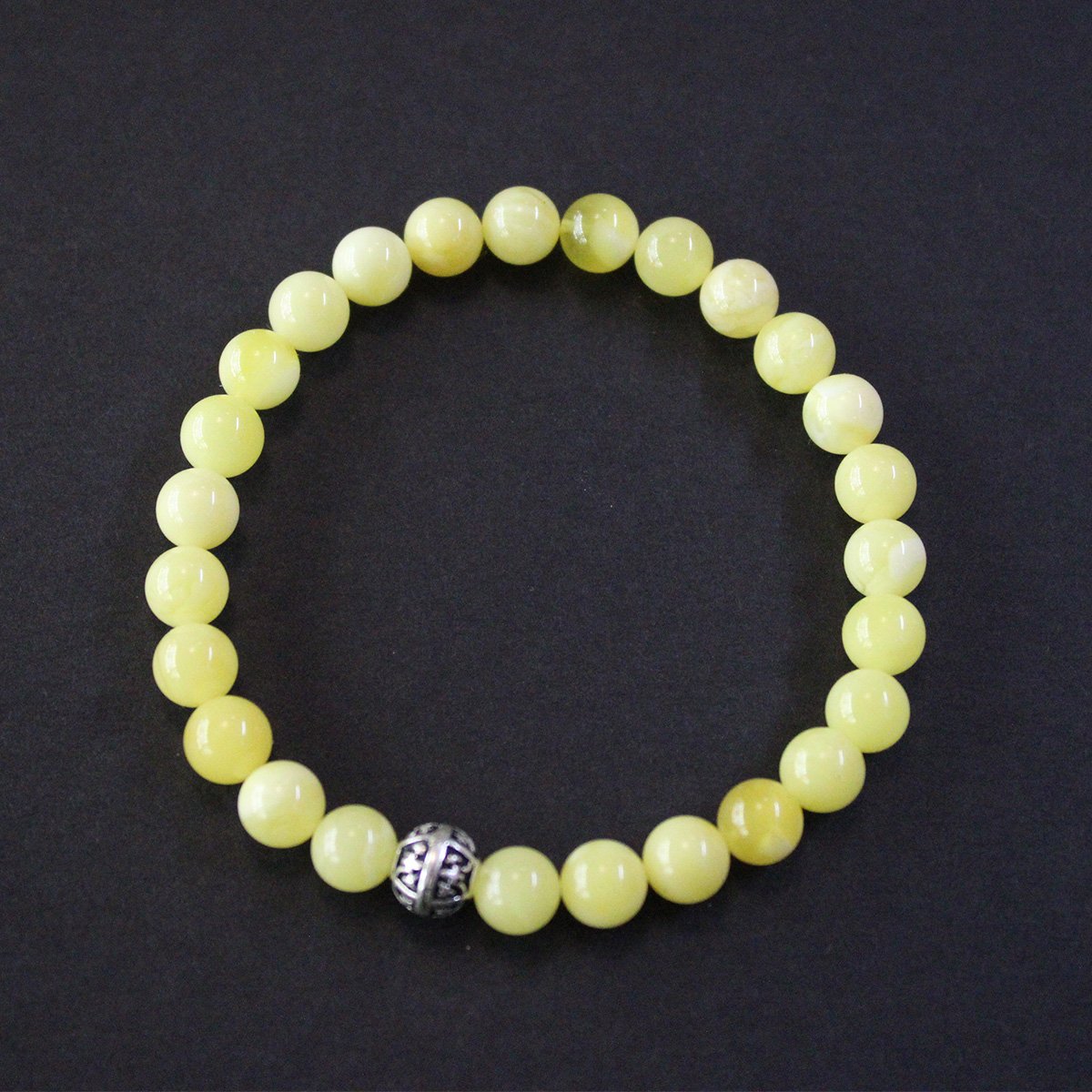 Kaliningrad Damla Kehribar Küre Bileklik 6 (gr)