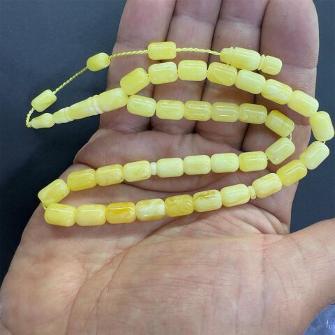 Sistemli Kaliningrad Damla Kehribar Kapsül Tespih 6.5*9,5 (mm)