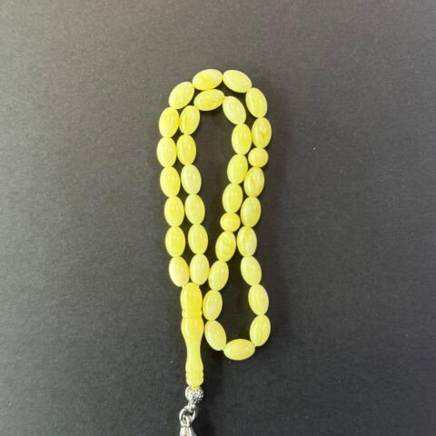 Kaliningrad Damla Kehribar Tespih 5*8 (mm)-1