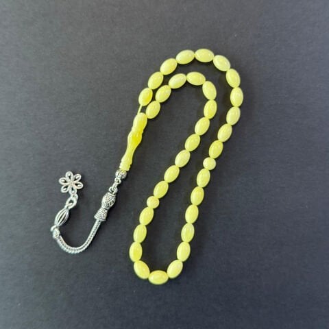 Kaliningrad Damla Kehribar Tespih 5*8 (mm)-2