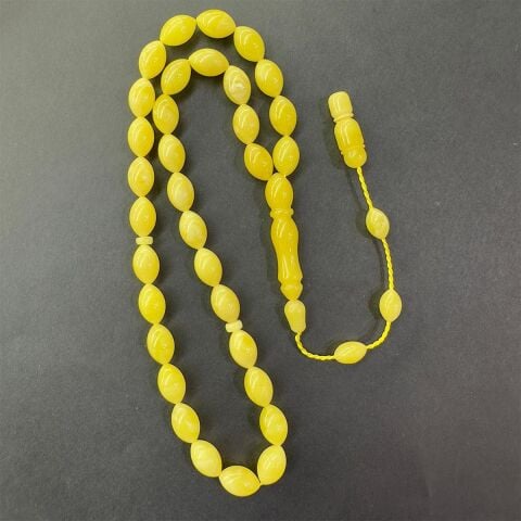 Sistemli Kaliningrad Damla Kehribar Beyzi Tespih 7*10,5 (mm)