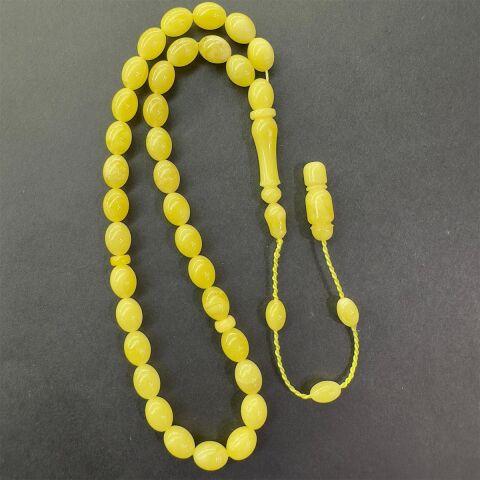 Sistemli Kaliningrad Damla Kehribar Beyzi Tespih 6*8,5 (mm)