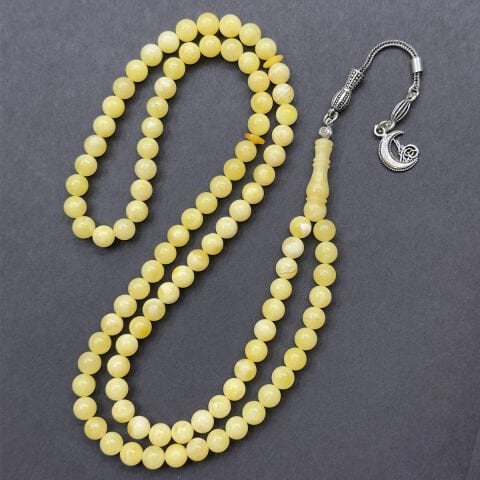 99 luk Kaliningrad Damla Kehribar Tespih 6,5 (mm)