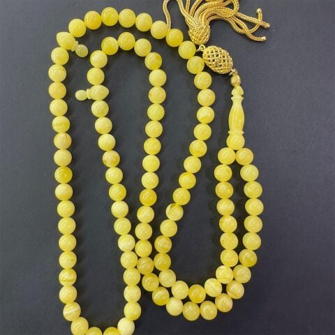 99 luk Kaliningrad Damla Kehribar Tespih 7,5 (mm)