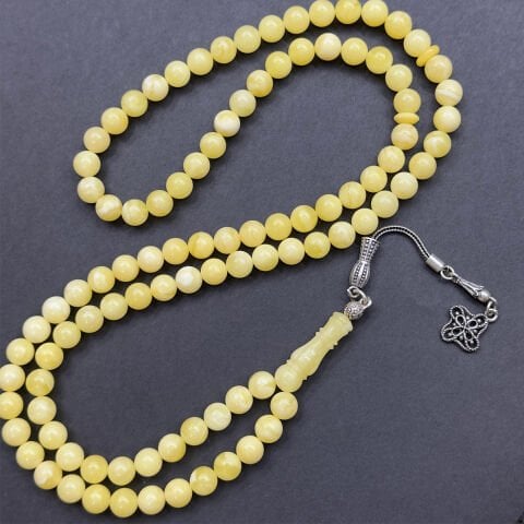 99 luk Kaliningrad Damla Kehribar Tespih 7 (mm)