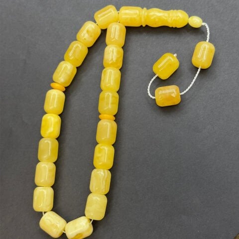 Maskot Kaliningrad Damla Kehribar Tespih 11*13,5 (mm)