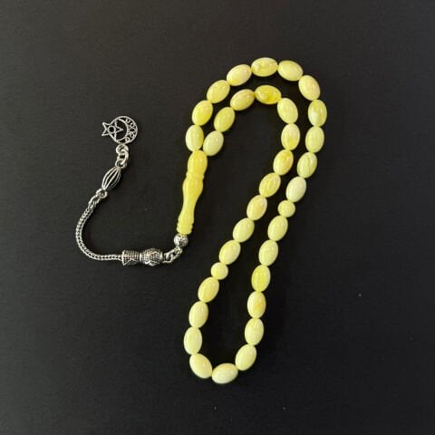 Akça Kaliningrad Damla Kehribar Tespih 5,5*8 (mm)