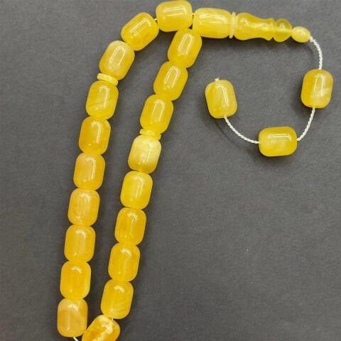 Maskot Kaliningrad Damla Kehribar Tespih 12*14,5 (mm)