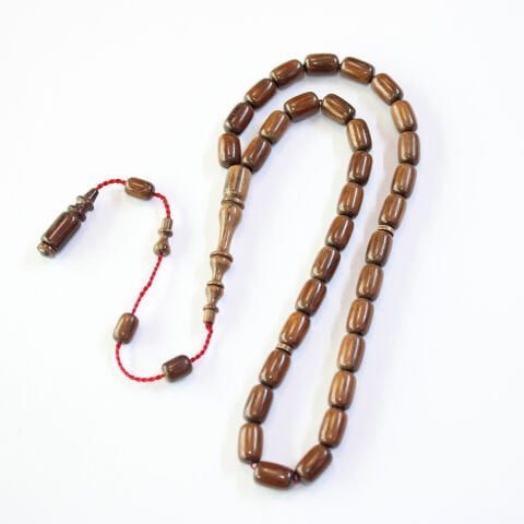 Yerli Atölye İşçiliği Yılan Ağacı Tespih 6,5*10,5 (mm)