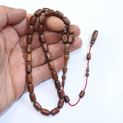 Yerli Atölye İşçiliği Yılan Ağacı Tespih 6,5*10,5 (mm)