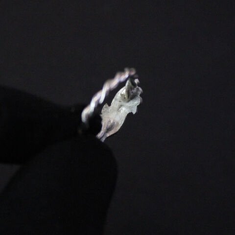 Gümüş El Yapımı Burma Yüzük - 1