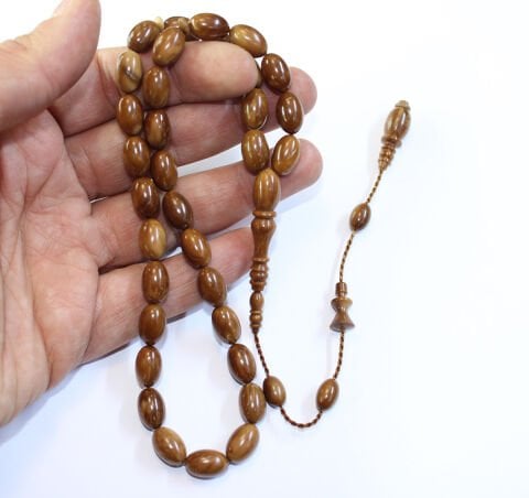 Yerli Atölye İşçiliği Beyzi Kuka Tespih 8*12 (mm)