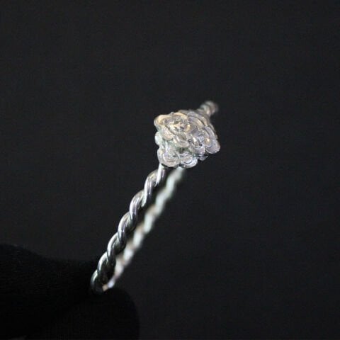 Çocuk Gümüş El Yapımı Erzurum Burma Bilezik