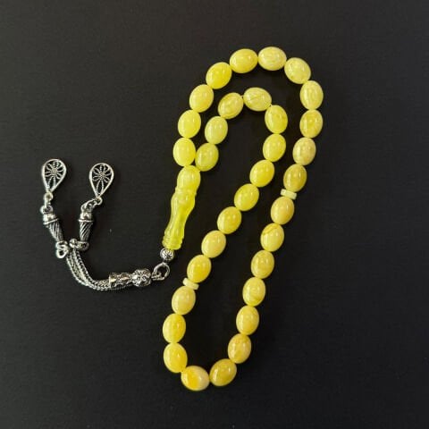 Kaliningrad Damla Kehribar Tespih 7*9 (mm)