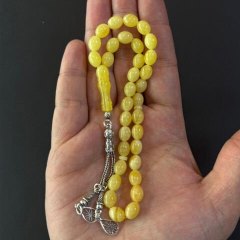 Kaliningrad Damla Kehribar Tespih 7*9 (mm)