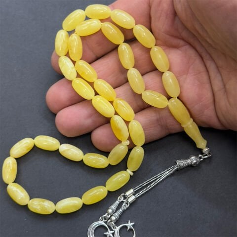 Kaliningrad Damla Kehribar Kapsül Tespih 7,5*14,5 (mm)