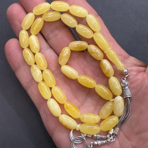 Kaliningrad Damla Kehribar Kapsül Tespih 7,5*14,5 (mm)