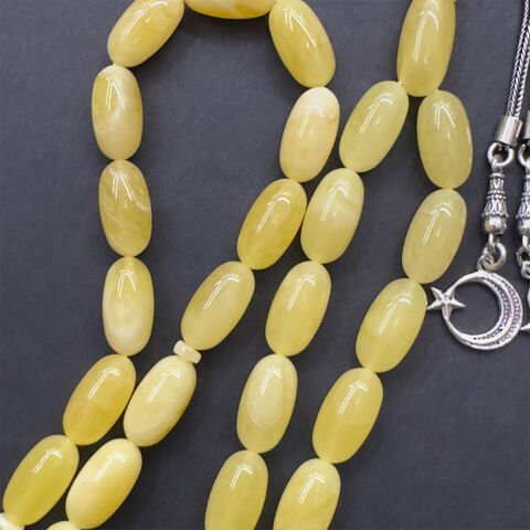 Kaliningrad Damla Kehribar Kapsül Tespih 7,5*14,5 (mm)