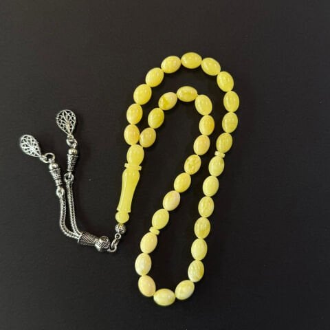 Kaliningrad Damla Kehribar Tespih 6,5*8,5 (mm)