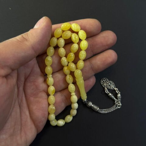 Kaliningrad Damla Kehribar Tespih 6,5*8,5 (mm)