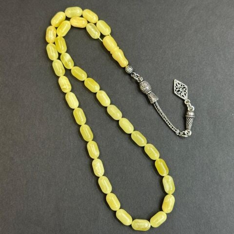 Kaliningrad Damla Kehribar Kapsül Tespih 5*9 (mm)