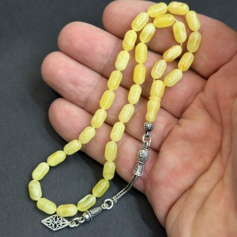 Kaliningrad Damla Kehribar Kapsül Tespih 5*9 (mm)