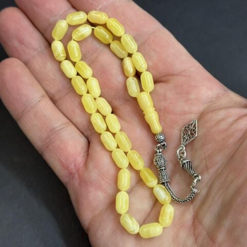 Kaliningrad Damla Kehribar Kapsül Tespih 5*9 (mm)