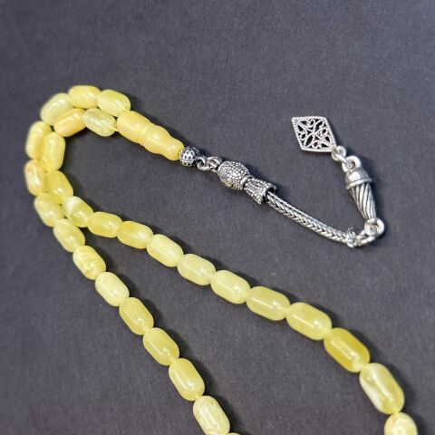 Kaliningrad Damla Kehribar Kapsül Tespih 5*9 (mm)