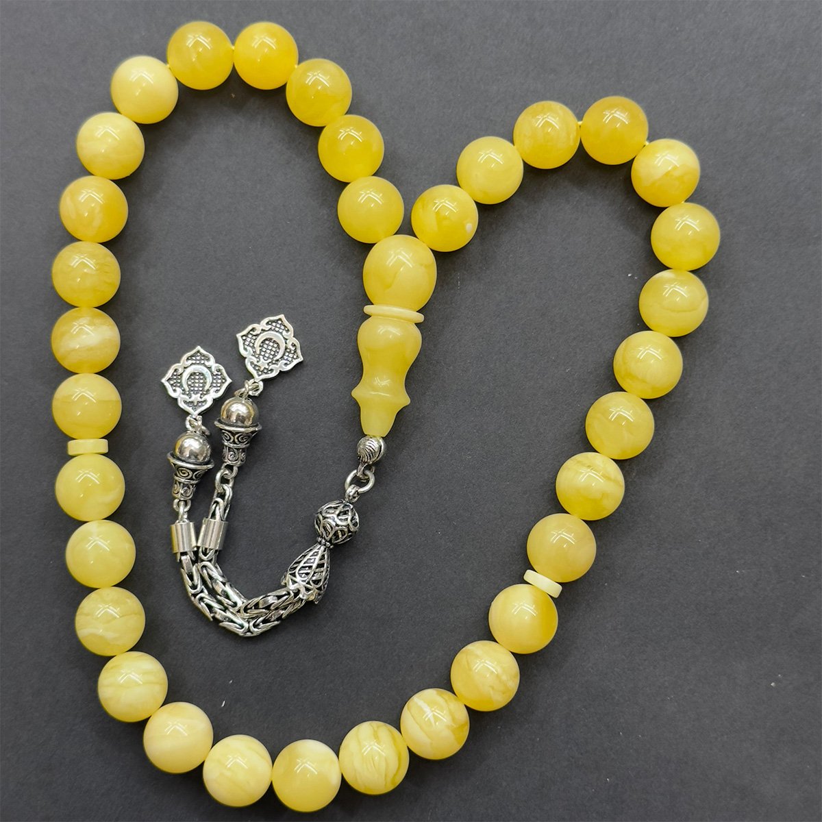 Kaliningrad Damla Kehribar Küre Tespih 10,5 (mm)