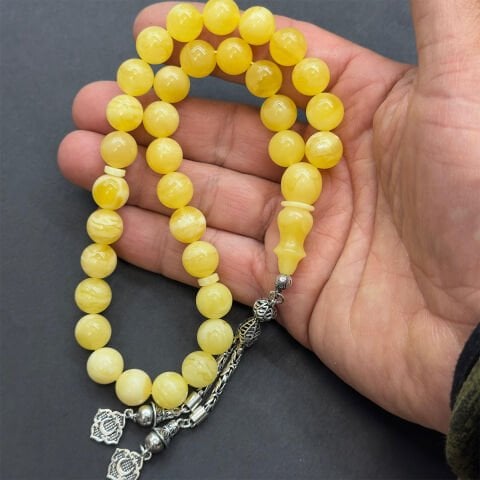 Kaliningrad Damla Kehribar Küre Tespih 10,5 (mm)