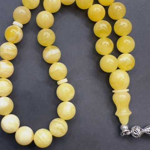 Kaliningrad Damla Kehribar Küre Tespih 10,5 (mm)