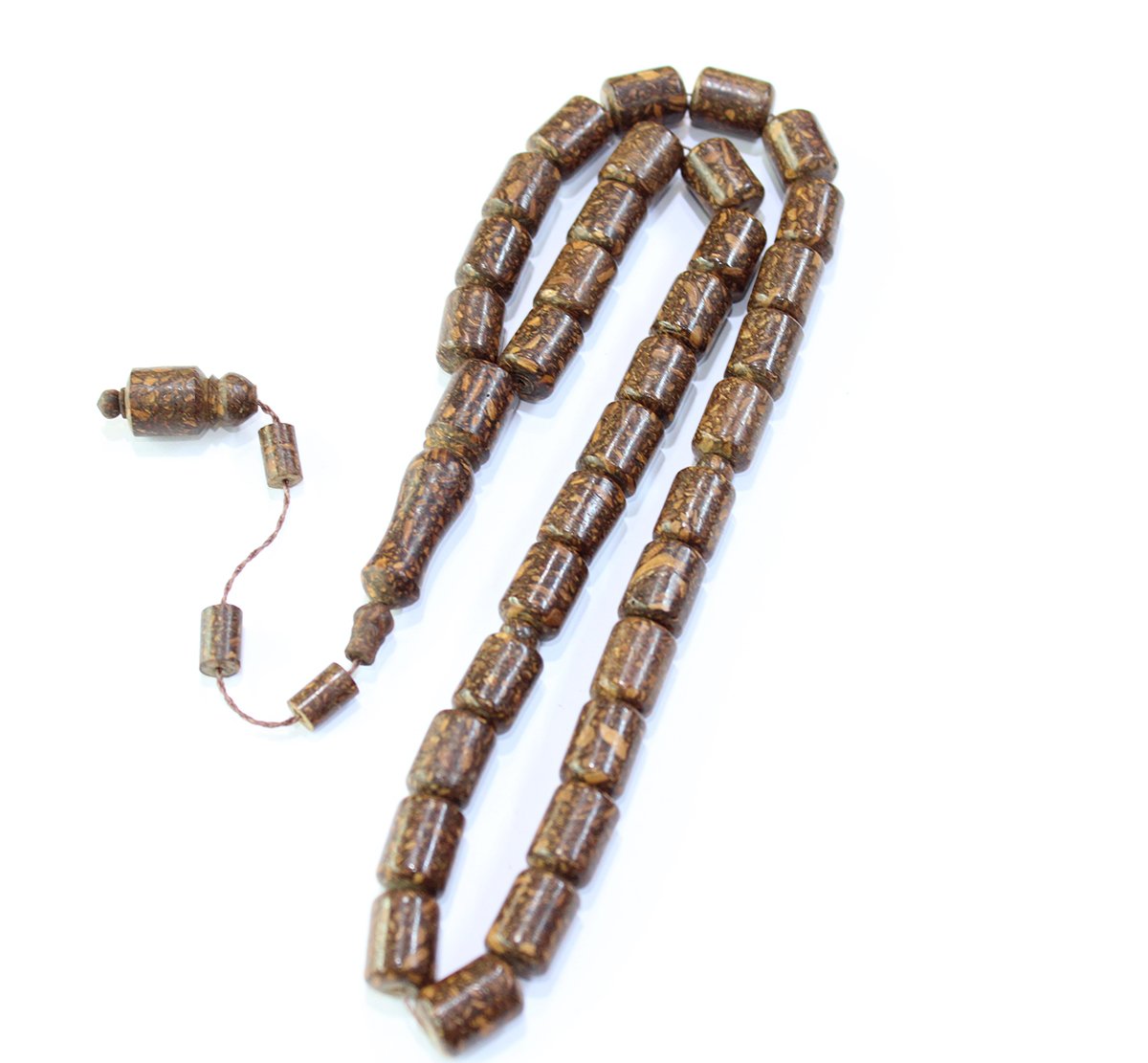 Tarçın Tespih Kapsül Kesim 9,5*12 (mm)