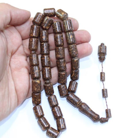 Tarçın Tespih Kapsül Kesim 9,5*12 (mm)