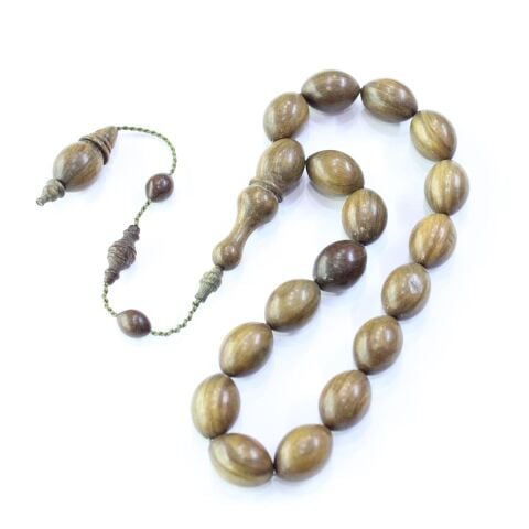 Maskot Yeşil Pelesenk Beyzi Tespih 12*16 (mm)