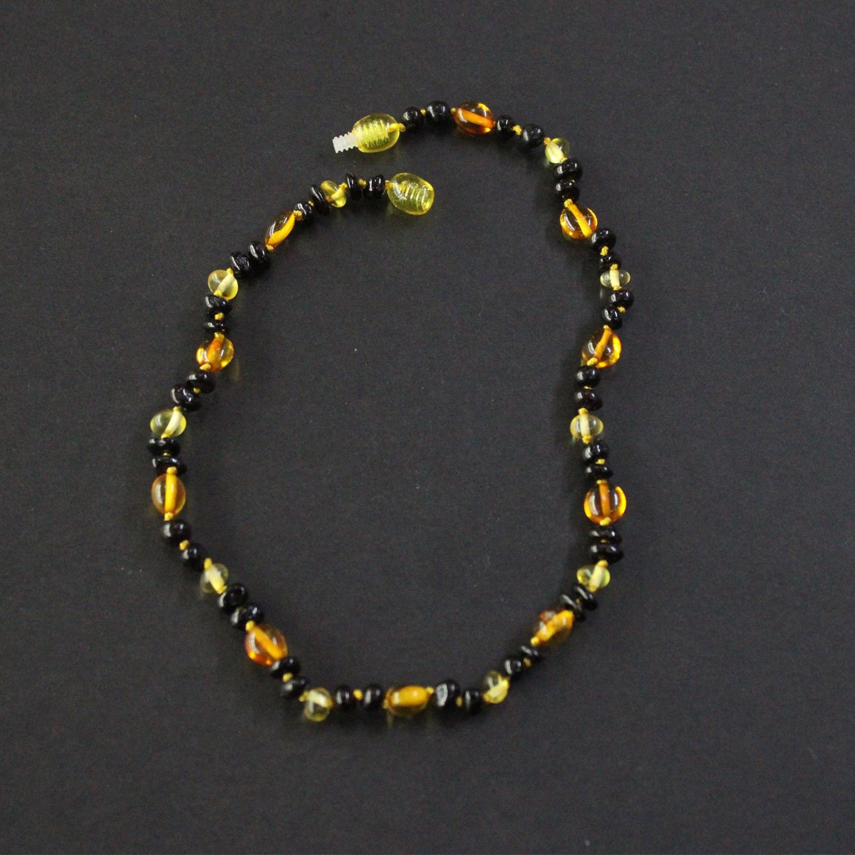 Damla Kehribar Karışık Kolye 5 (gr)