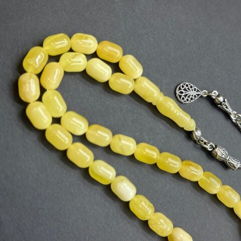 Kaliningrad Damla Kehribar Kapsül Tespih 6,5*9,5 (mm)