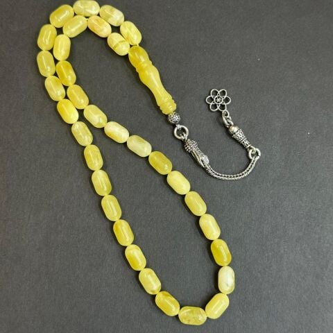 Kaliningrad Damla Kehribar Kapsül Tespih 5,5*9 (mm)