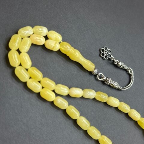 Kaliningrad Damla Kehribar Kapsül Tespih 5,5*9 (mm)