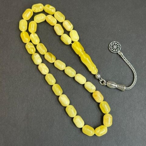 Kaliningrad Damla Kehribar Kapsül Tespih 6*9,5 (mm)