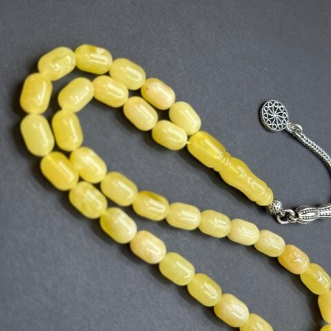 Kaliningrad Damla Kehribar Kapsül Tespih 6*9,5 (mm)