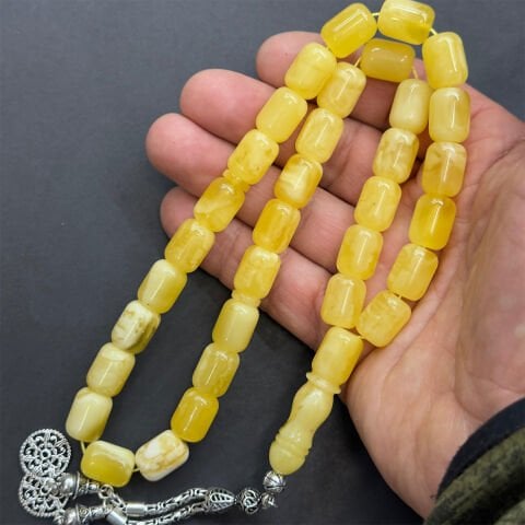 Kaliningrad Damla Kehribar Kapsül Tespih 10*13 (mm)