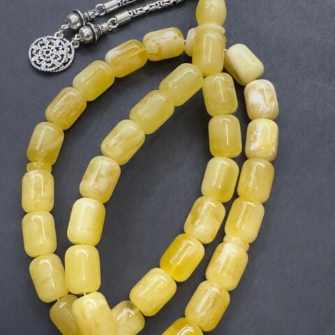 Kaliningrad Damla Kehribar Kapsül Tespih 10*13 (mm)